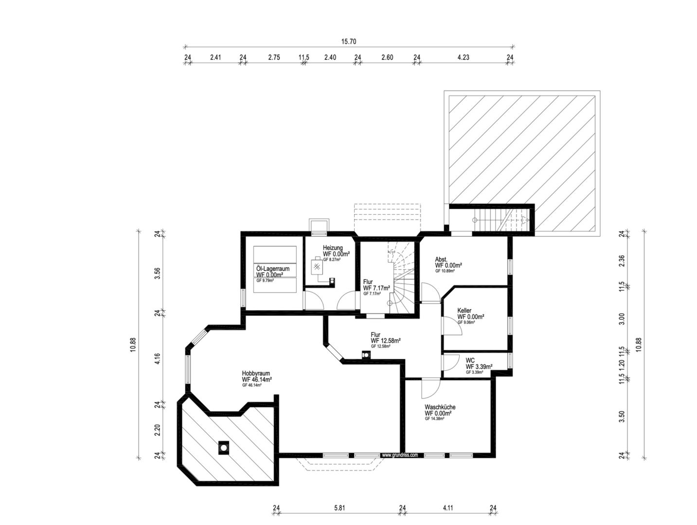 Grundriss UG