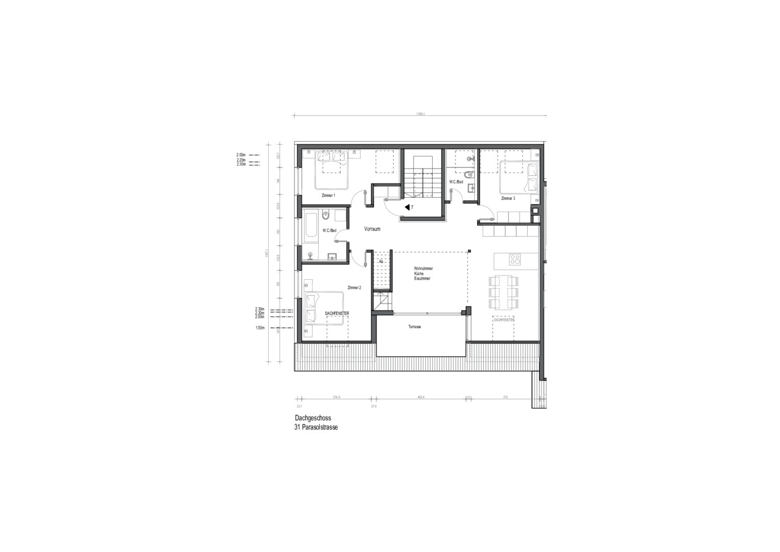 31-Dachgeschoss Grundriss