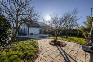 Garten hinten