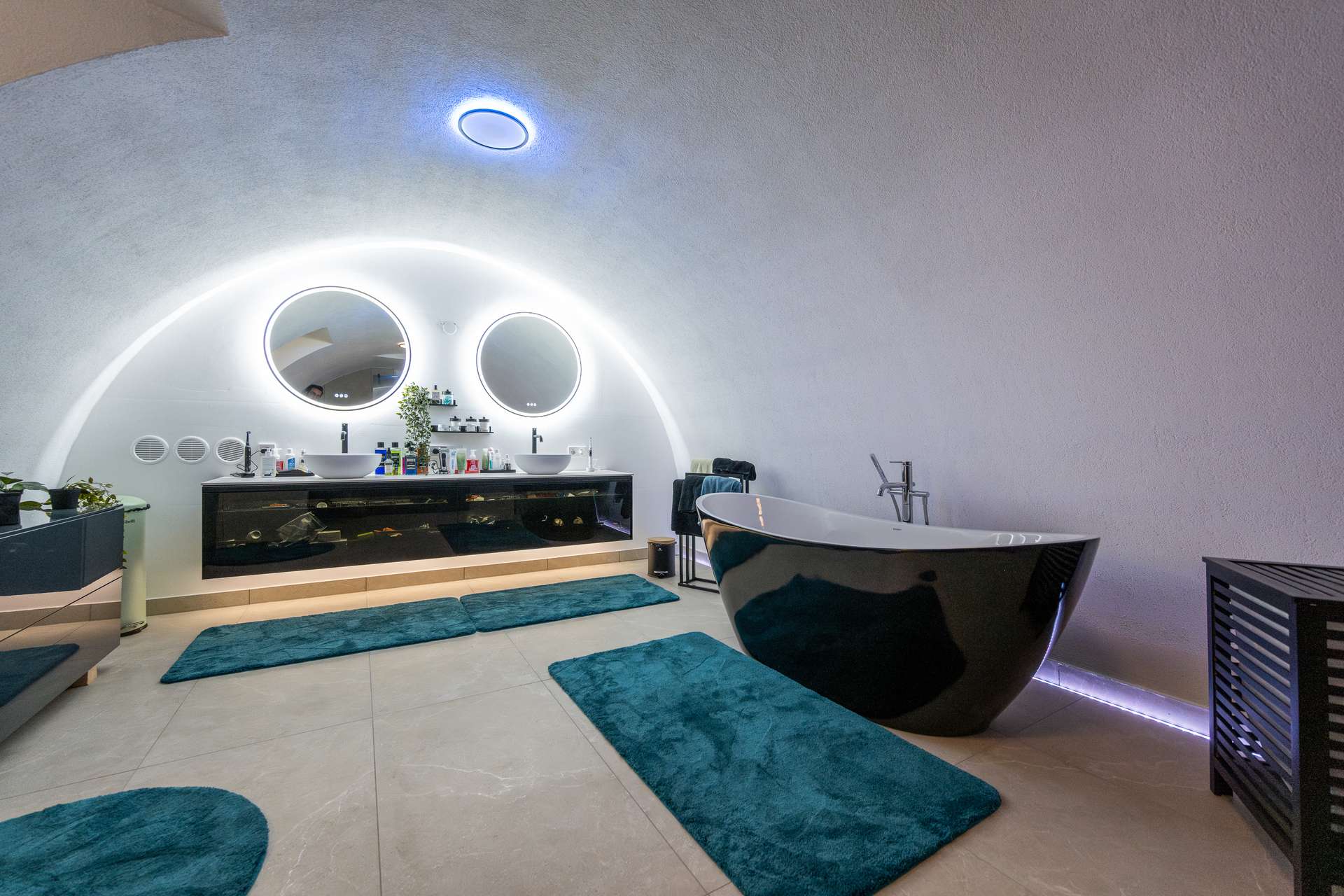 Gewölbebadezimmer