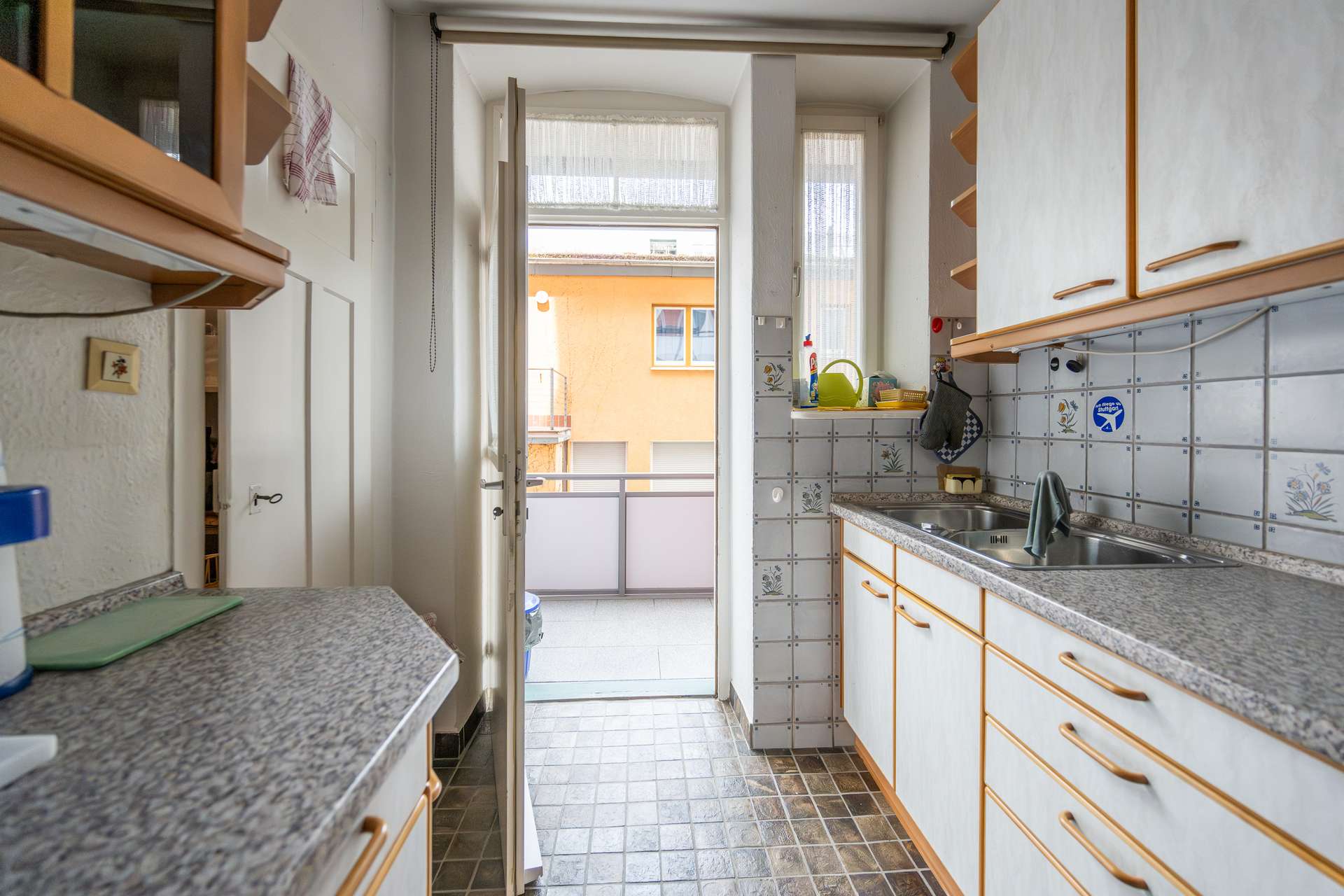 Küche / Balkon