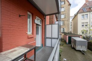 Balkon / Einzelgarage