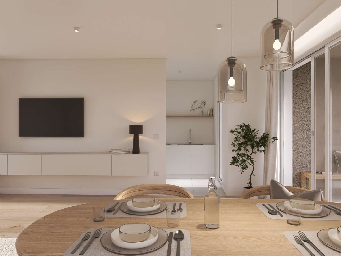 Unverbindliche Visualisierung der Wohnung 10