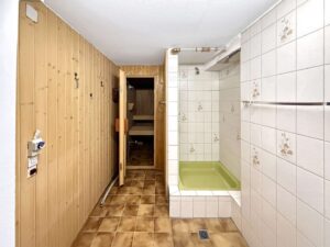 Sauna Gartengeschoss