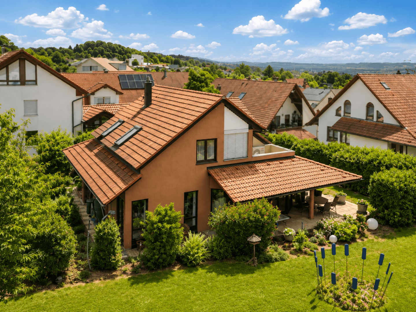 Aussicht auf die Schwäbische Alb